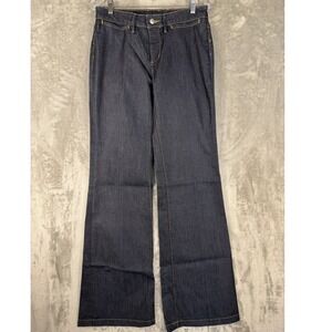 Banana Republic Classic Wide Leg Dark Wash Denim Jeans Women 06L